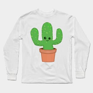 Cute Cactus Long Sleeve T-Shirt